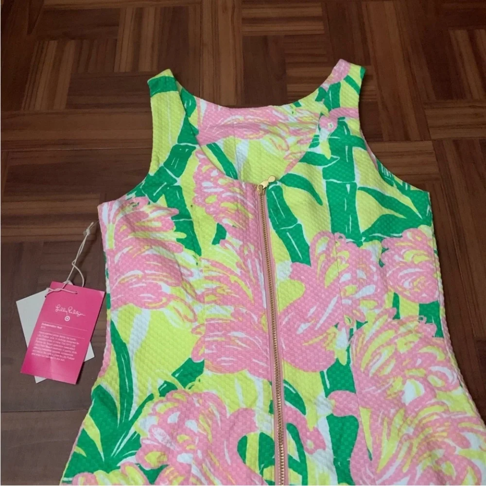 Lilly Pulitzer sleeveless fan dance shift dress - Picture 5 of 7